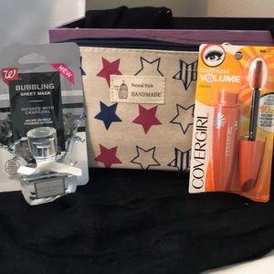Beauty bundle #5 Flag makeup bag with pockets